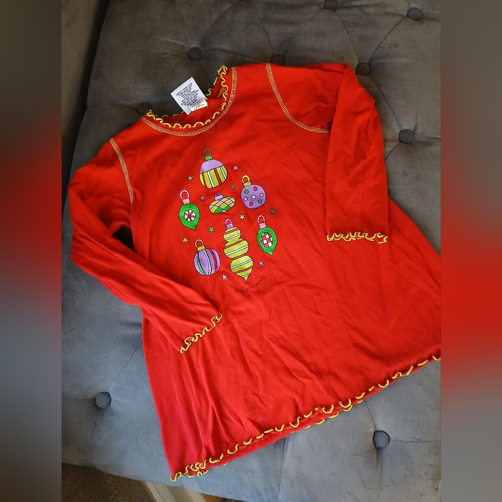 Girls Christmas Shirt